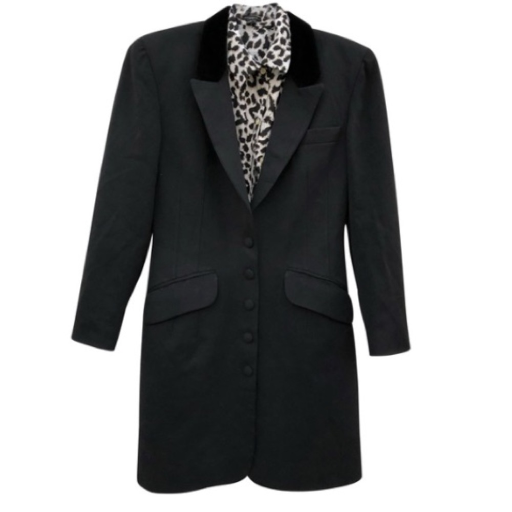 Vintage Express Comp. Long Dress Coat/Light Trench - Picture 3 of 8